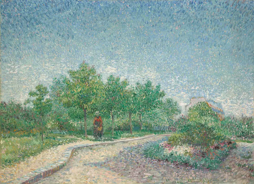 Square Saint-Pierre, Paris (1887) by Vincent van Gogh